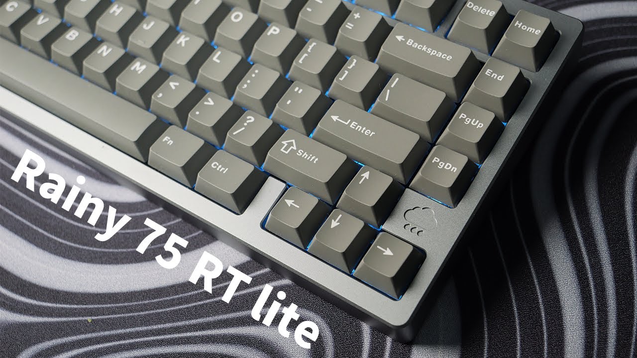 【最強キーボード】1ヶ月使用した感想、最強ラピトリキーボード WOBKEY Rainy 75 RT lite