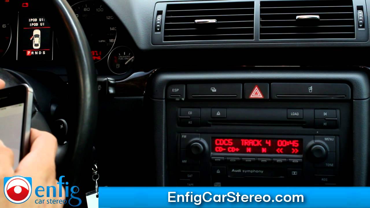 iPod AUX adapter A4 Audi 02-06 Dension GW17AC2
