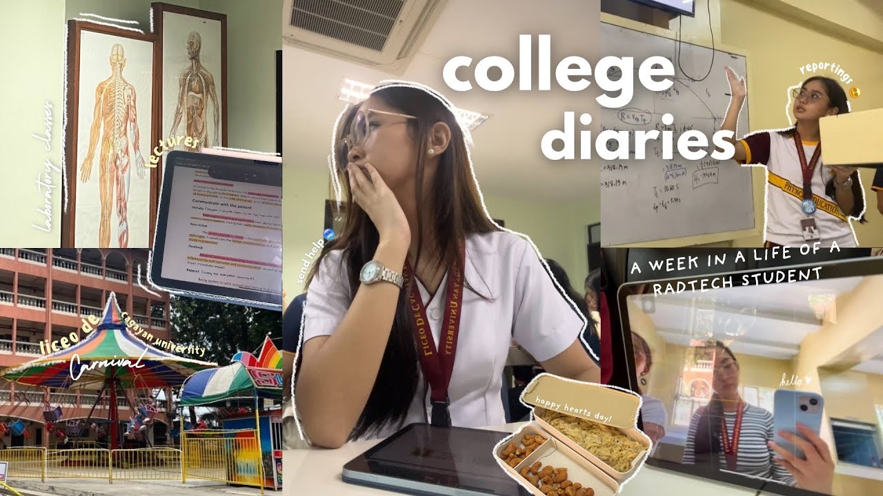 𐙚college diaries ep. 13 | week in my life, lab work, lectures & reporting | Philippines