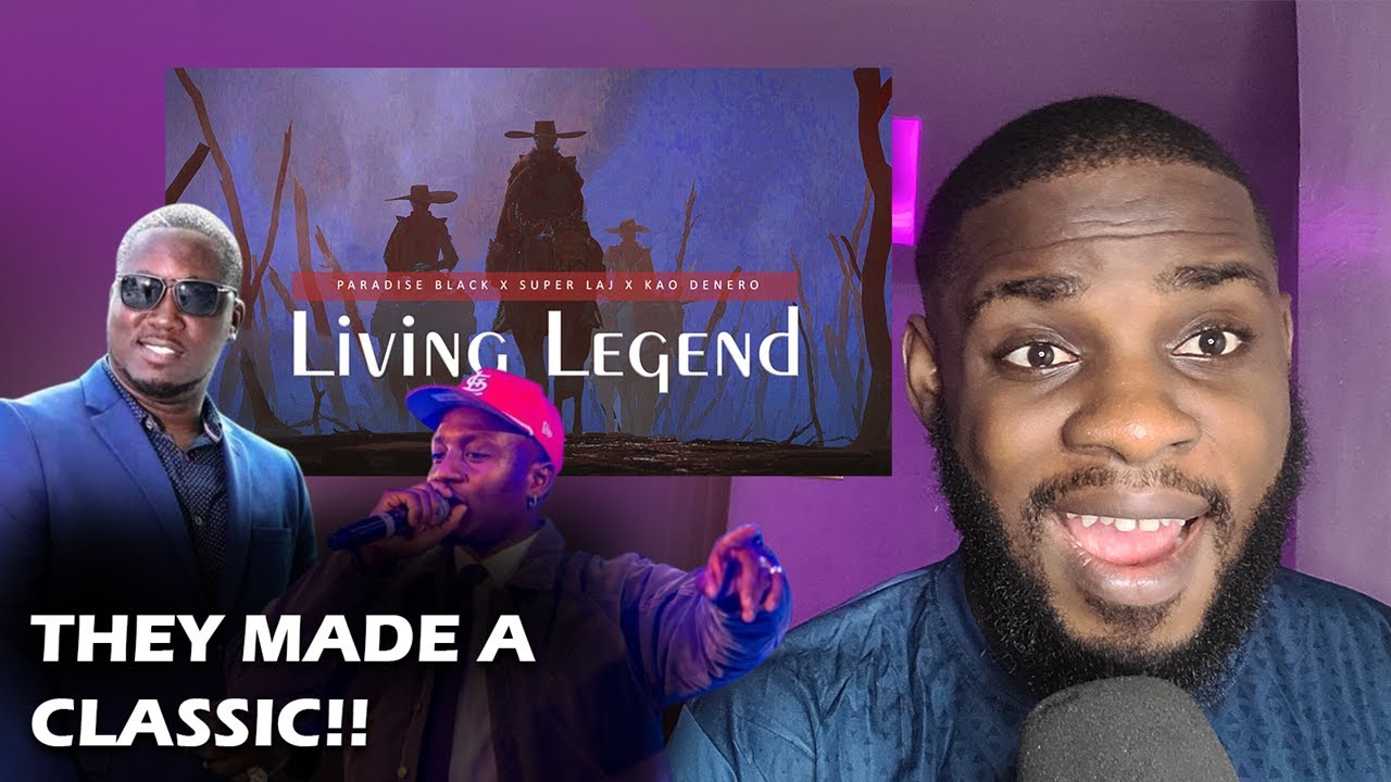 Koa Denero, Super Laj and Paradise Black just gave us a classic - Living Legend (Reaction)