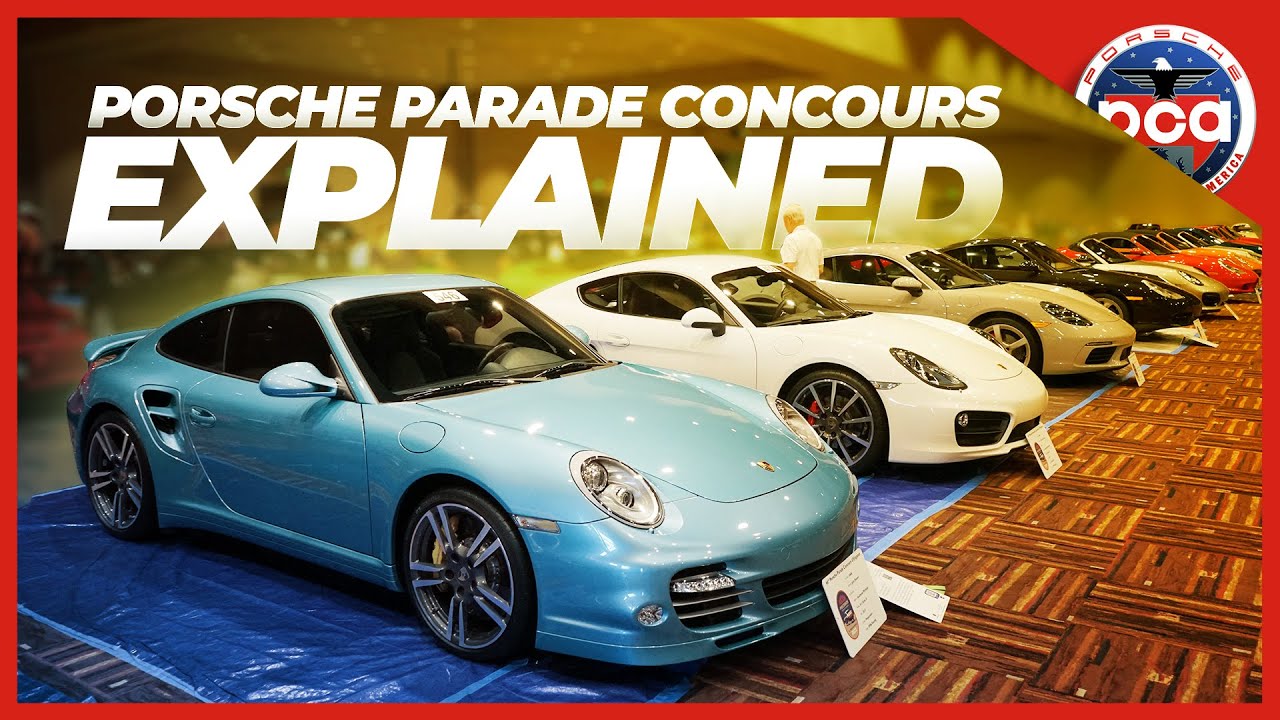 Porsche Parade Concours Explained | PCA Spotlight
