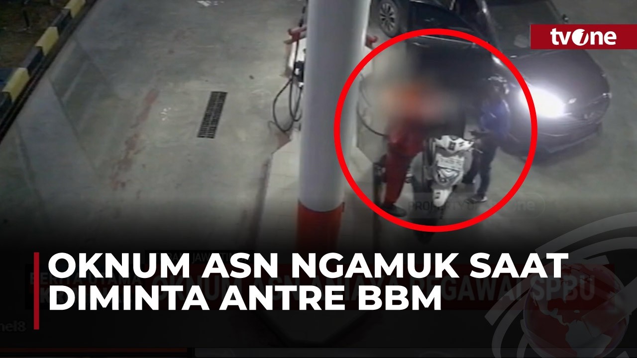 Tidak Mau Antre, Oknum ASN Aniaya Petugas SPBU!