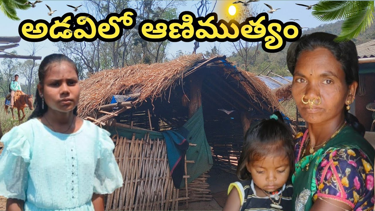 కొండల మధ్యలో చిన్న గిరిజన గ్రామం || tribal village on hill #tribal huose