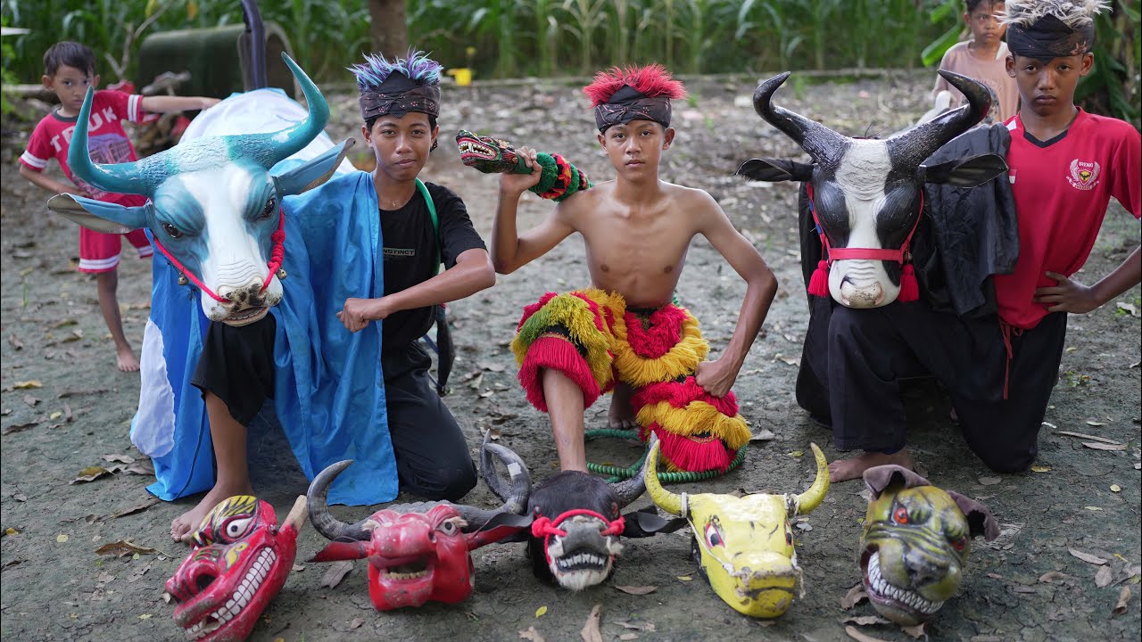 RENDY JADI PAWANG BATTLE BANTENGAN SAPI MBEROT HITAM VS BIRU KIRA2 SIAPA PEMENANGNYA
