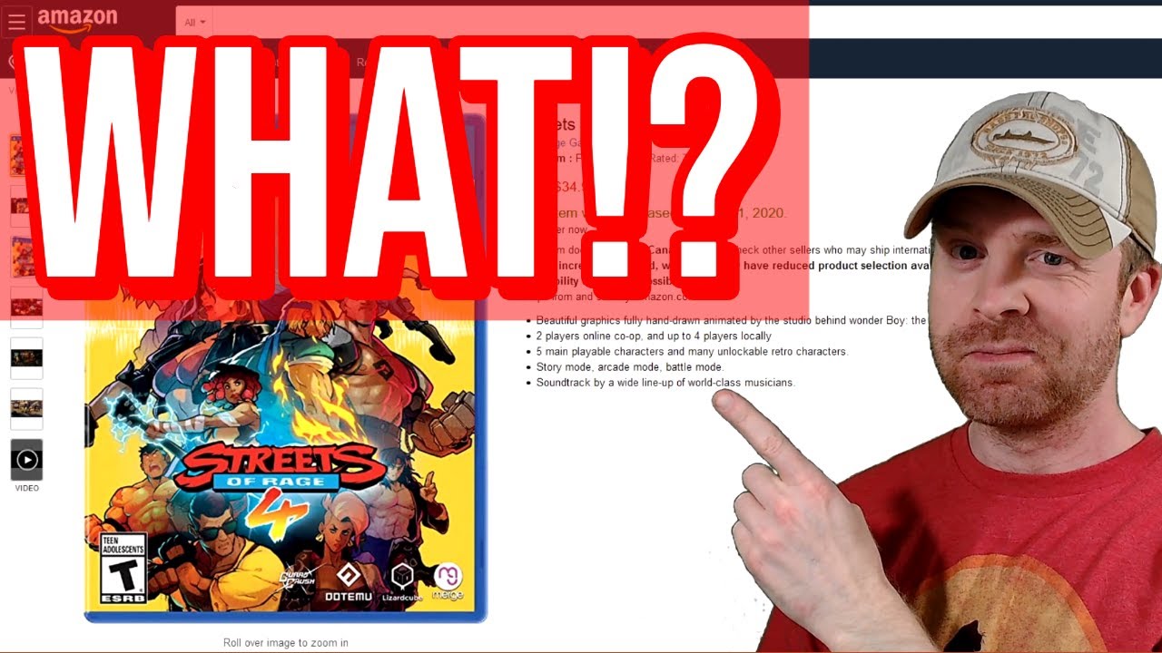 Streets of Rage 4 Limited Run isnt very limited