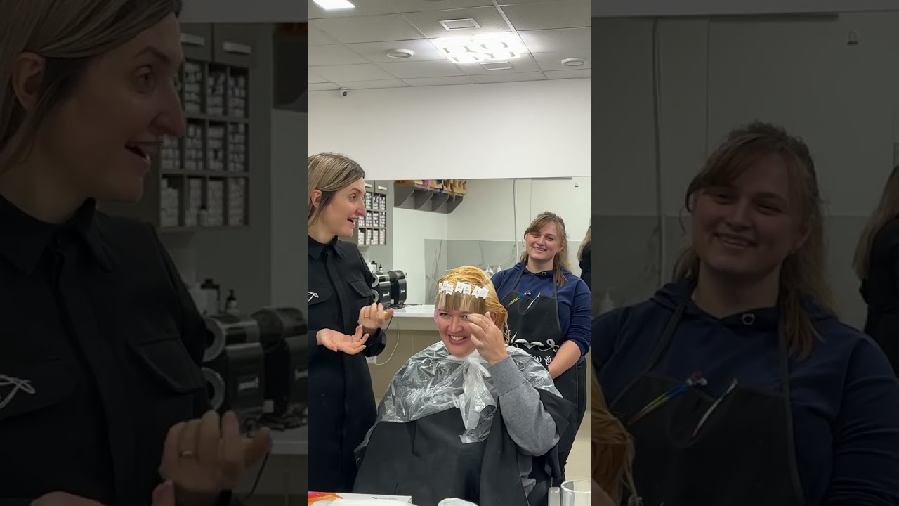Процес навчання #raevskastyle  #hair #протезирование #haircolor 