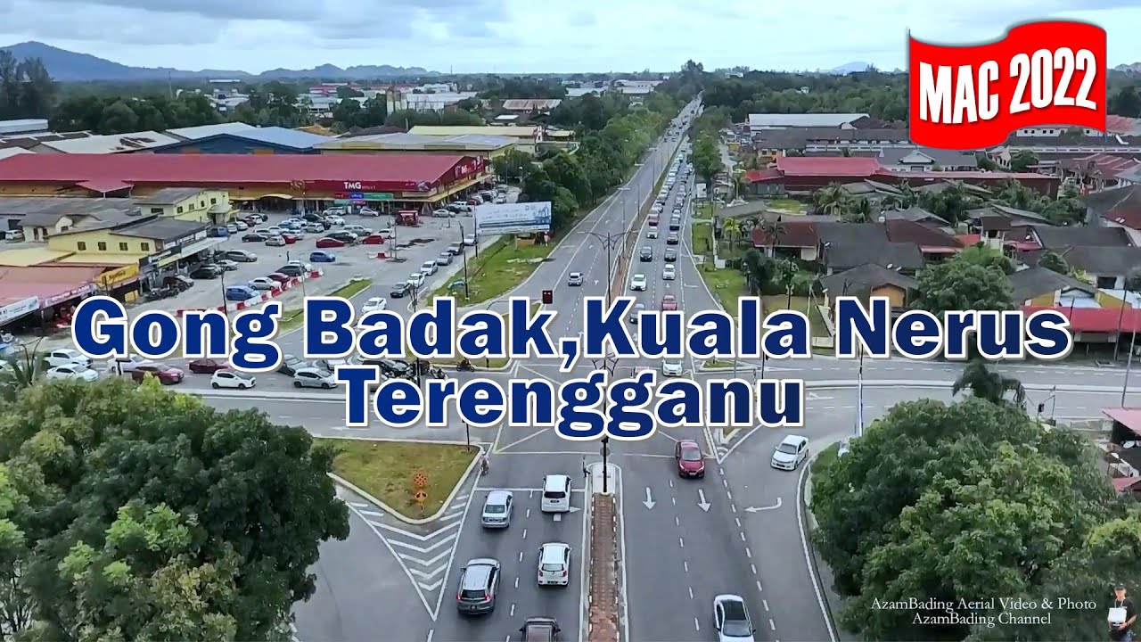 Terbang lihat kemakmuran Gong Badak | Kuala Nerus,Terengganu,Malaysia | 14 Mac 2022 | DJI Mavic Pro