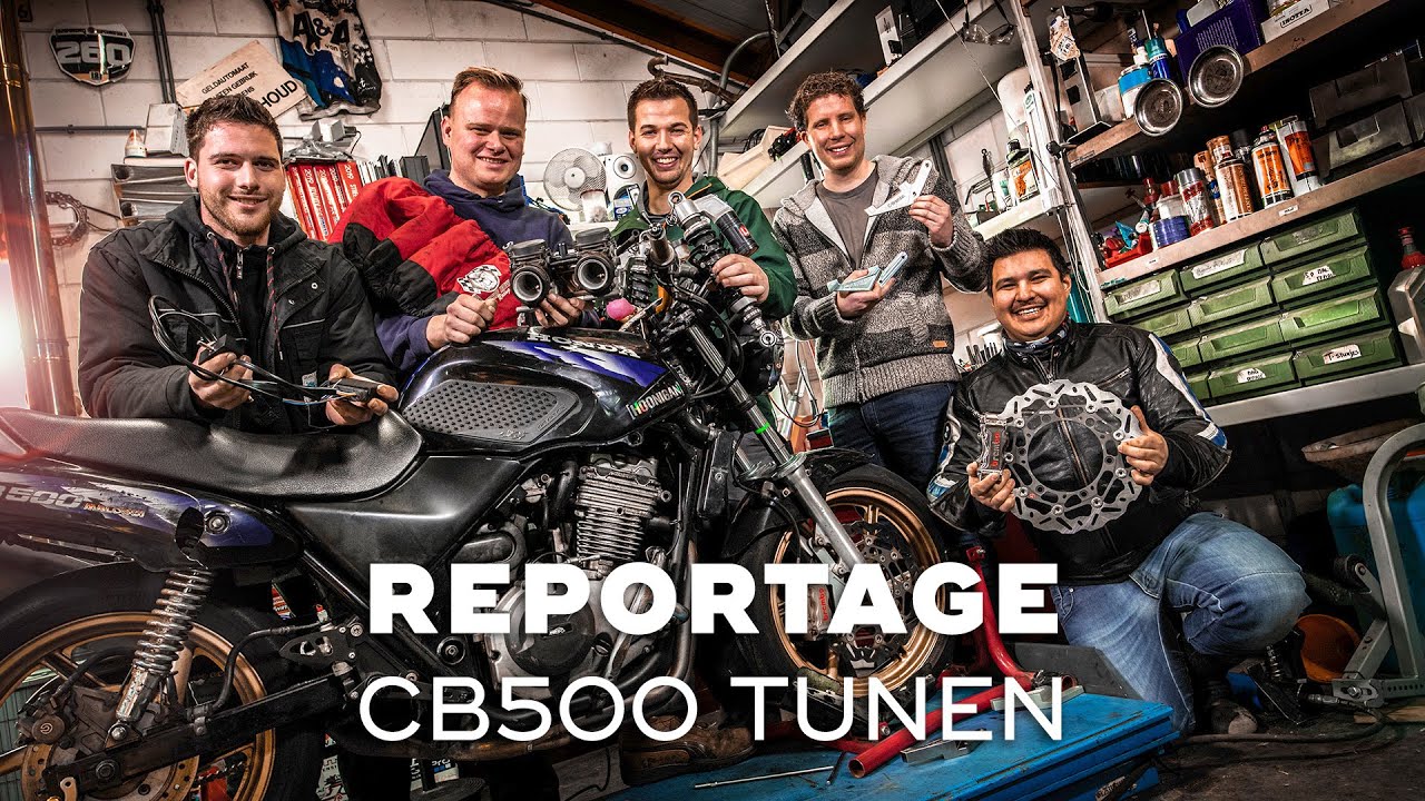 Honda CB500-motoren tunen als hobby