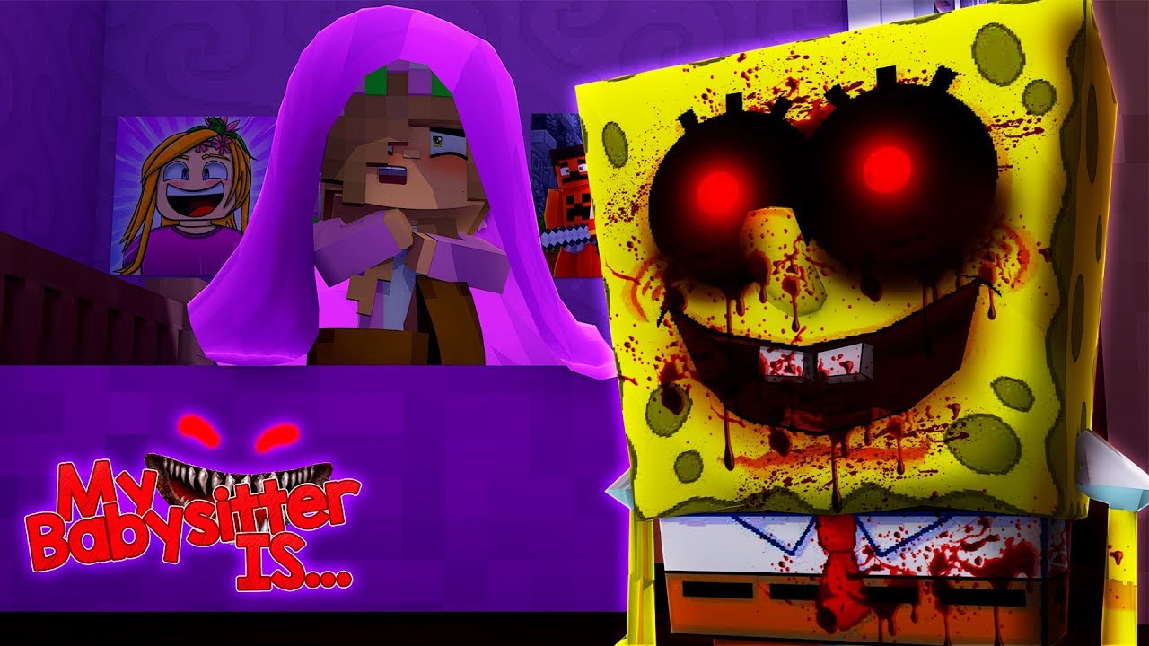 МОЯ НЯНЯ — ЭТО... SPONGEBOB.EXE | Minecraft Little Kelly