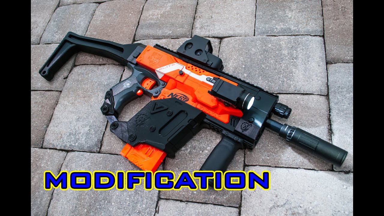 [MOD] Nerf Stryfe | KRISS Vector 3D Printed Kit!