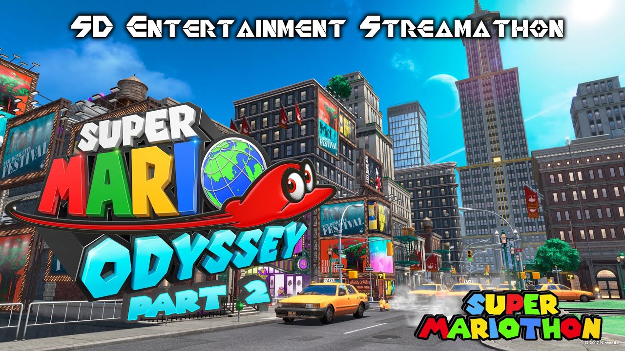 Super Mariothon: Super Mario Odyssey Part 2