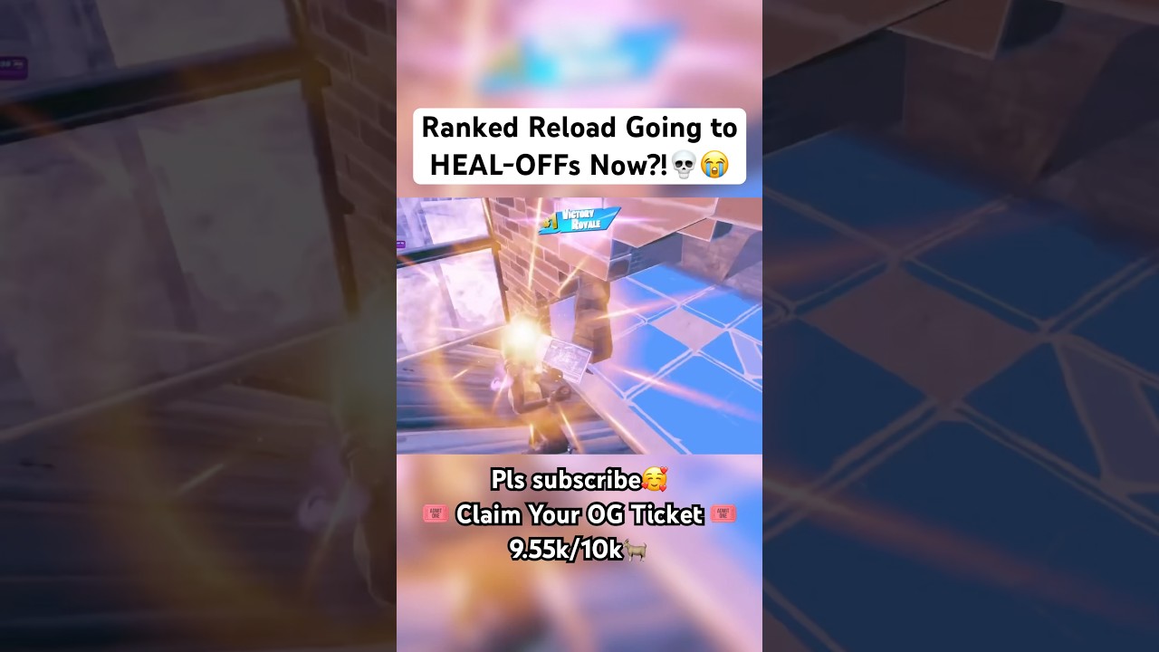 Craziest Ranked HEAL-OFF?!😭🔥 #fortnite #youtube #gaming #ltrxinn #funny #shorts