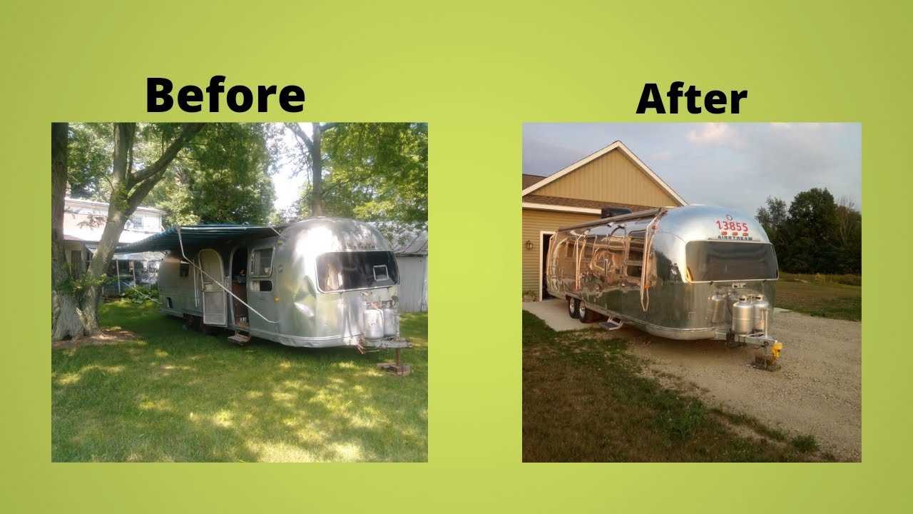 Vintage 1971 Airstream Restoration and Walk Through