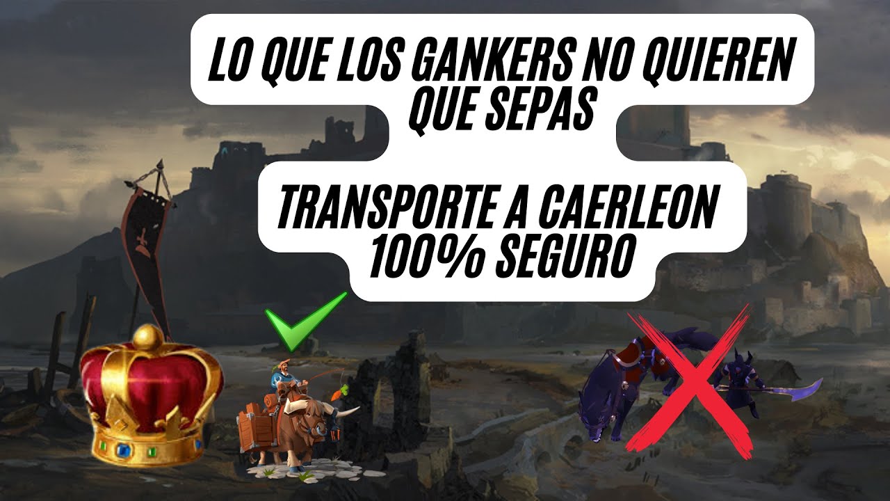 Guia definitiva - Transporte a Caerleon 100% Seguro
