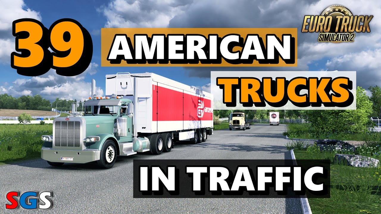 |ETS2 1.44| American Truck Traffic Pack by Jazzycat v2.6.4 [Traffic Mod]