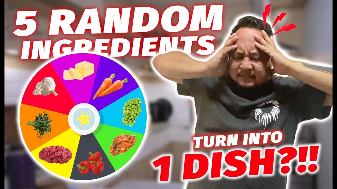 Cooking With 5 Random Ingredients!! | Chef Marky