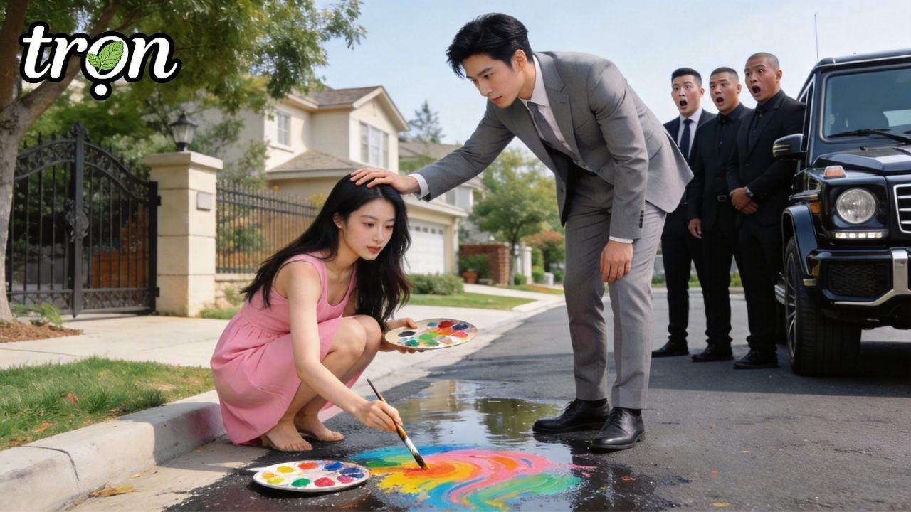 CEO đi liên hôn, nhưng say nắng cô gái ngồi xổm vẽ tranh—hóa ra là tình một đêm, tình yêu bùng nổ!