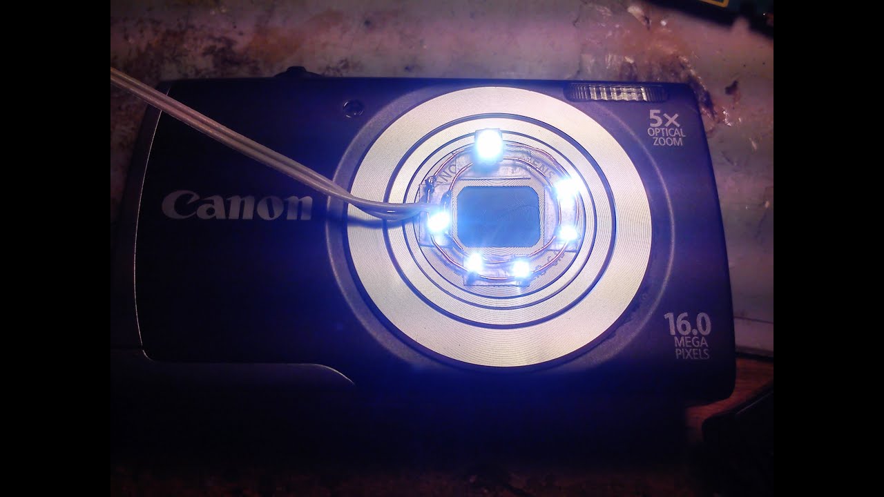 FTVLog 8 - Como fazer uma luz LED para a Canon PowerShot Passo a Passo (Audio: PT and Sub: EN & PT)