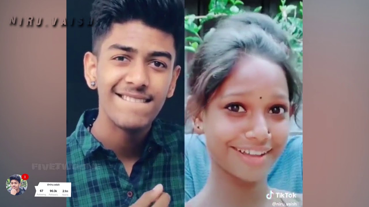 New cute chocoBoy #Niru vaish duet with various of Friends in Tiktok Tamil Best collection