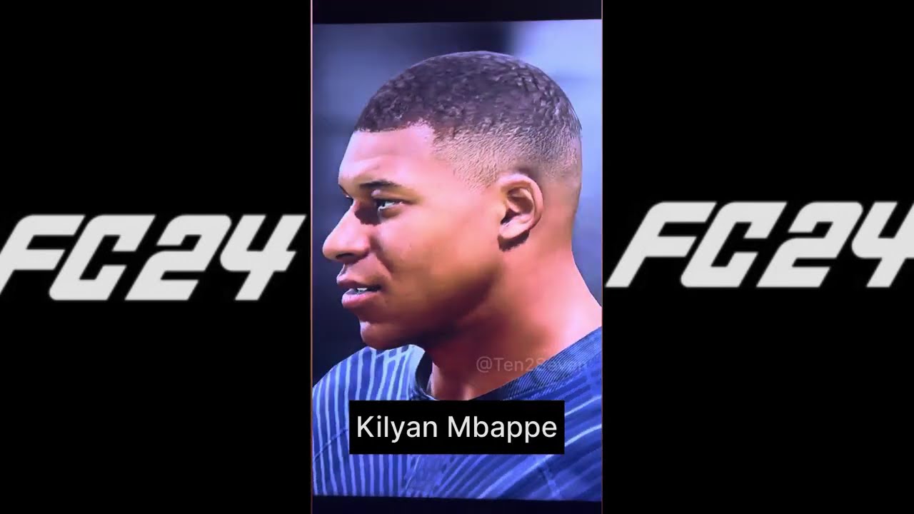 All French players faces in EA FC 24 | Mbappe | EA Sports FC 24