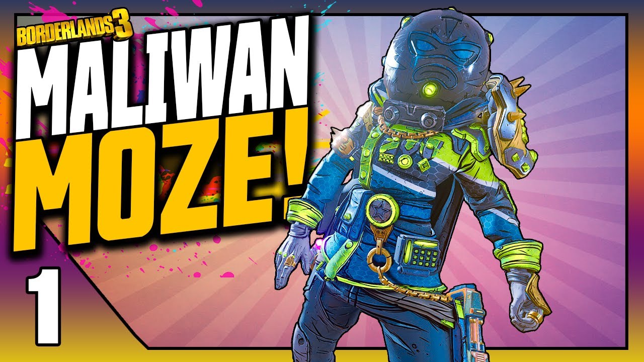Borderlands 3 | Maliwan Moze Challenge | Day #1