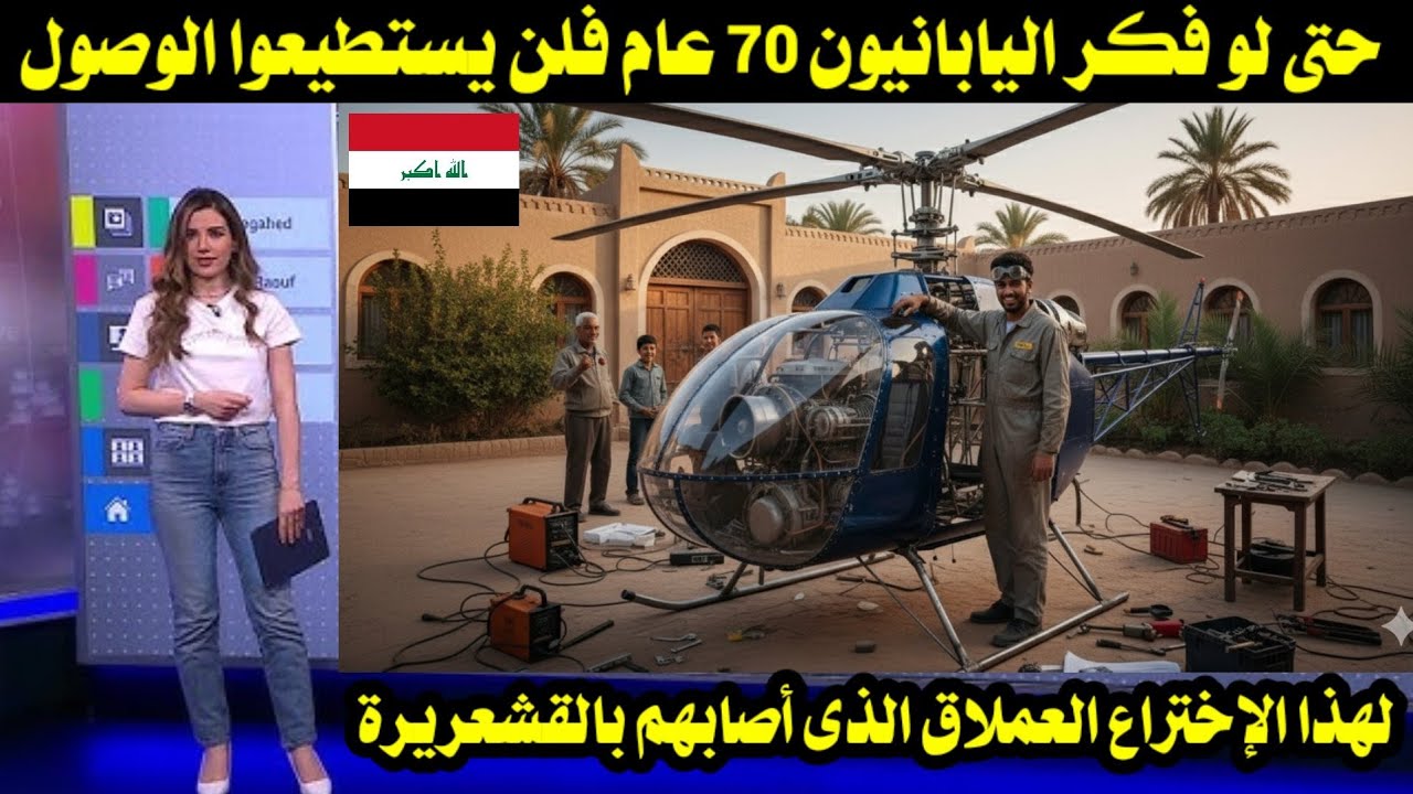 حتى لو فكر اليابانيون 70 عام فلن يستطيعوا الوصول لهذا الإختراع العملاق الذى أصاب بالقشعريرة 