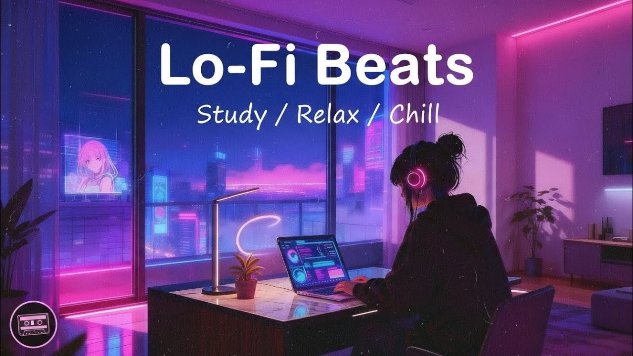 🎶1 Hour Chill Lo-Fi | RGB Bedroom Setup