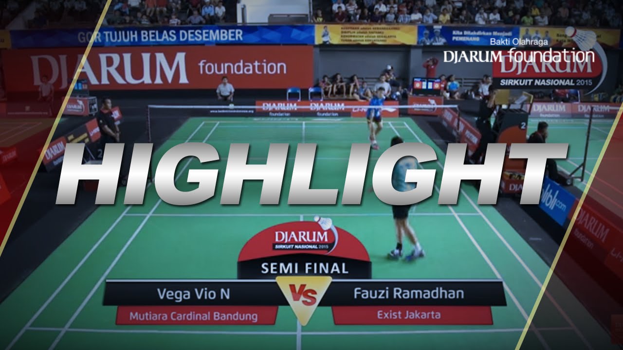 Vega Vio Nirwanda (Mutiara Cardinal Bandung) VS Fauzi Ramadhan (Exist Jakarta)