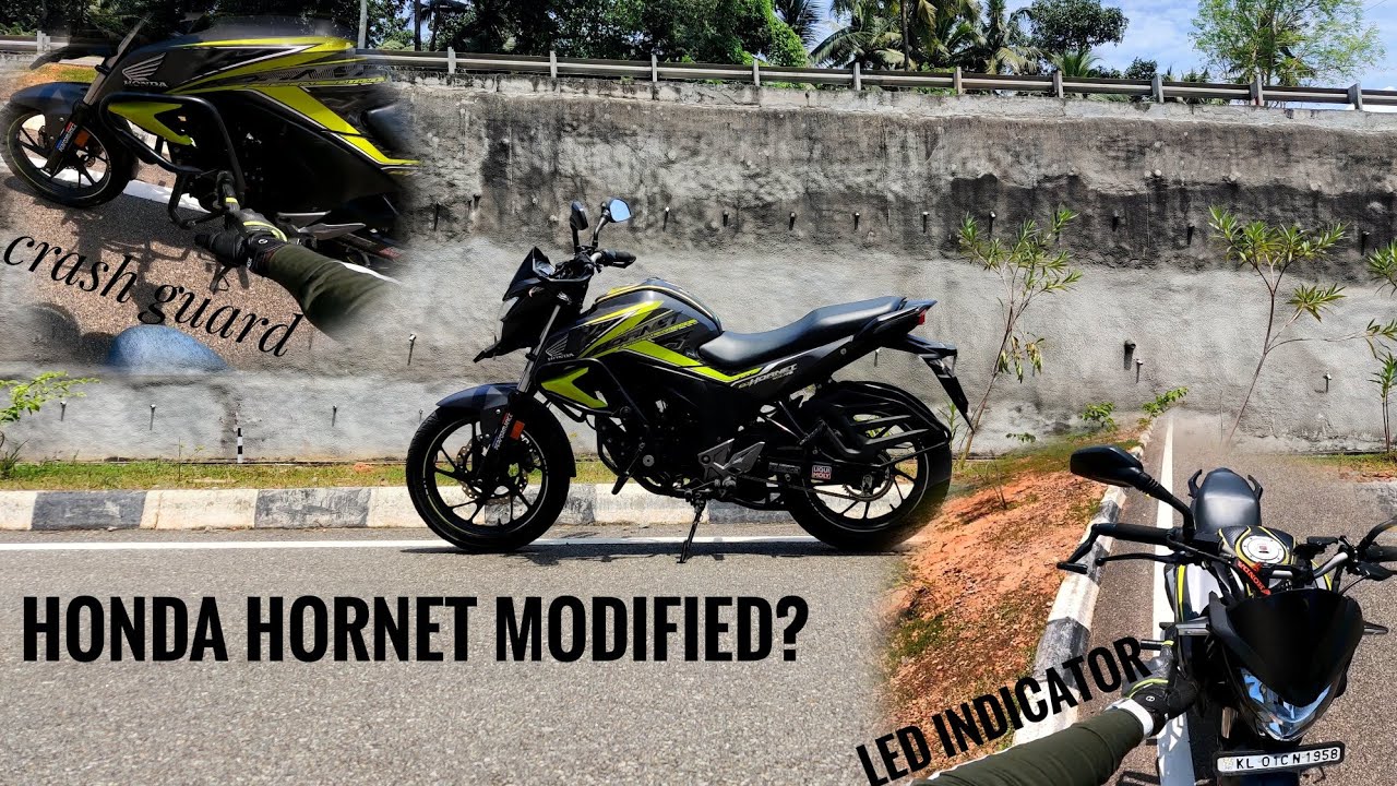 എൻ്റെ HONDA HORNET 160Rൽ വെച്ചിട്ട് ഉള്ള എല്ലാ ACCESSORIES || HONDA HORNET 160R ACCESSORIES 🔥🔥