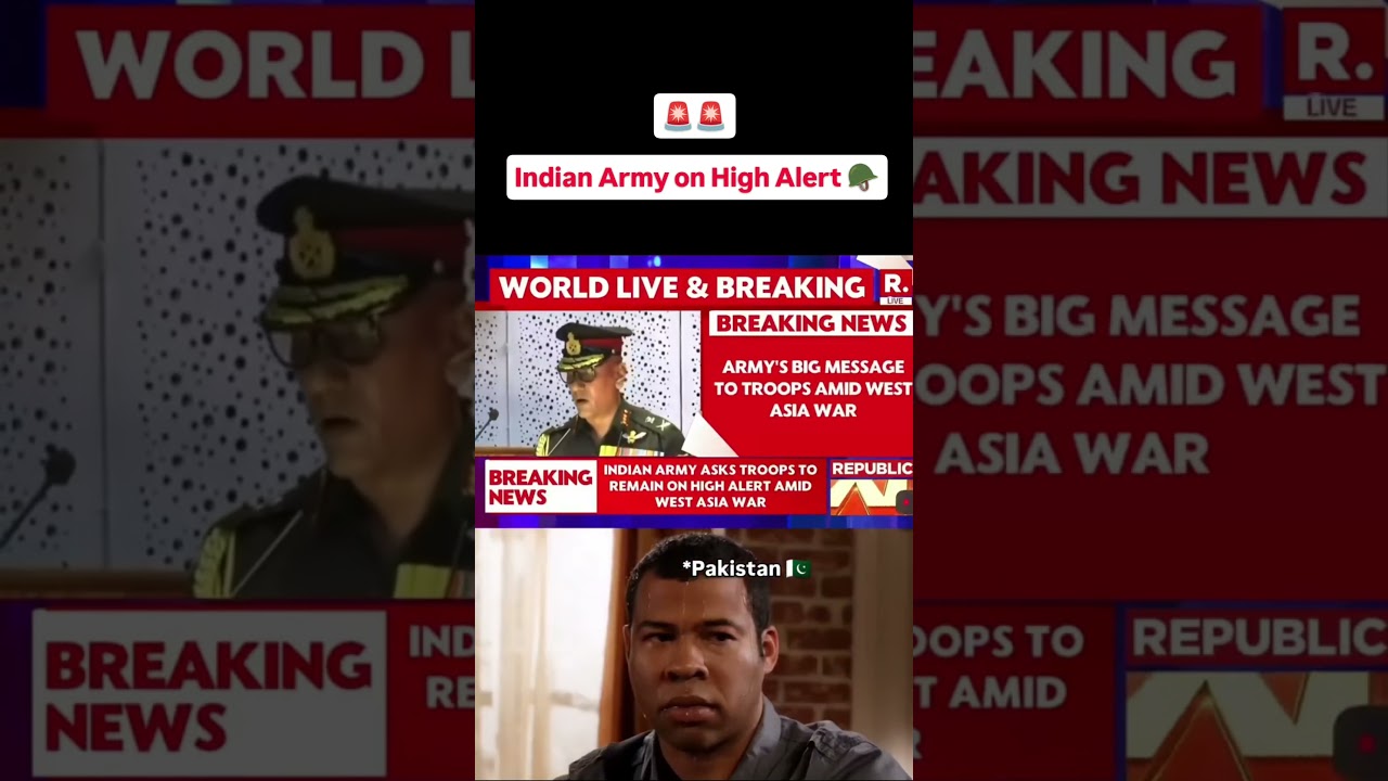 Indian Army on High Alert 🚨 | Lt Pratik Sharma Issues Strong Warning Amid Iran War & Border Tensions