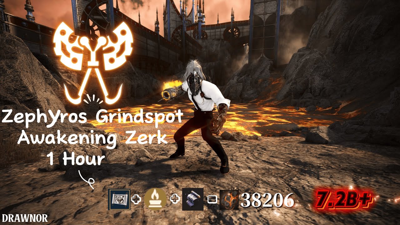 BDO | Berserker Awakening | Zephyros Castle 38.2k
