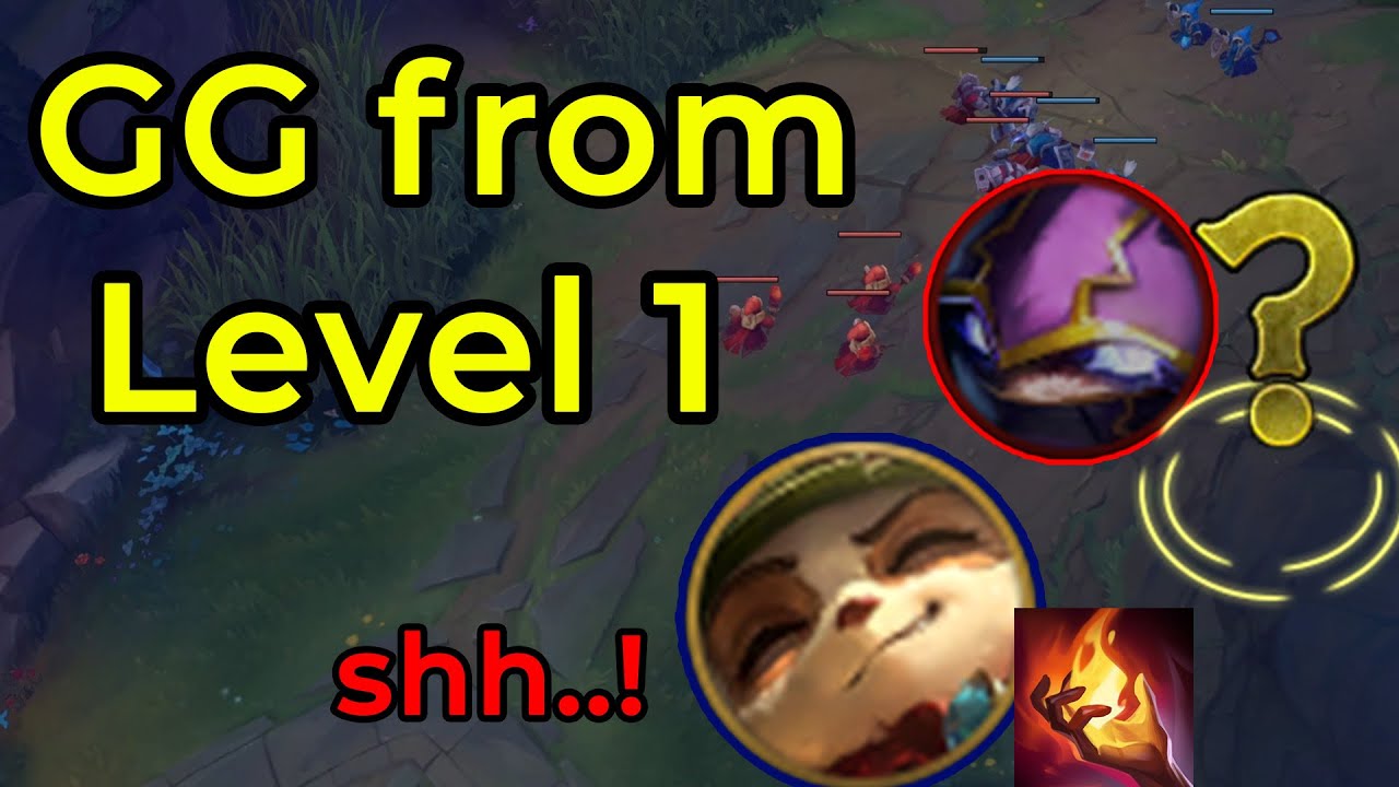 The ULTIMATE Teemo Level 1 Cheese Guide (FREE LP)