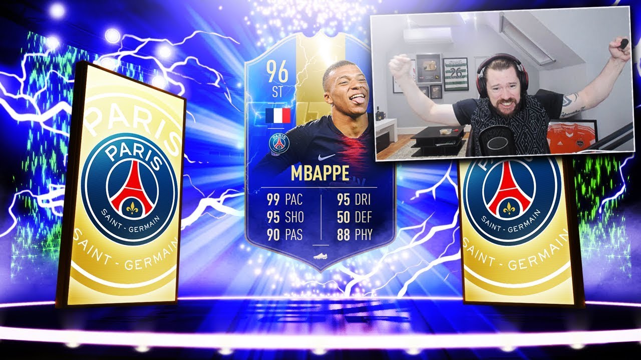 ST TOTS MBAPPE FROM AN 81+ UPGRADE PACK! - FIFA 19 Ultimate Team