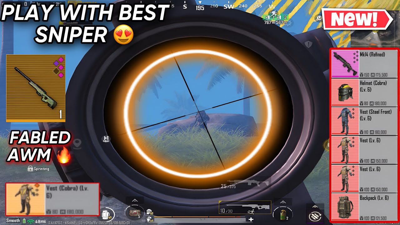 Metro Royale Playing With New Fabled Awm Solo Mode / PUBG METRO ROYALE CHAPTER 13