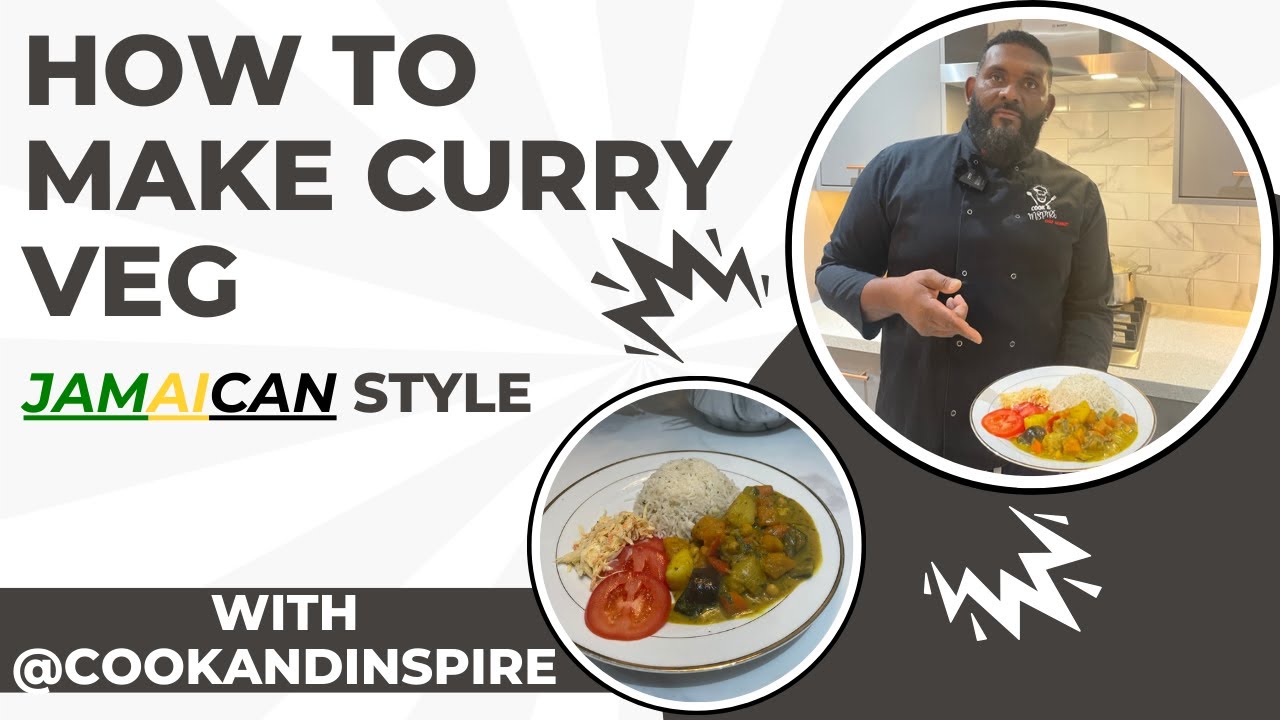 How To Make Curry Veg || Jamaican Style | @cookandinspire