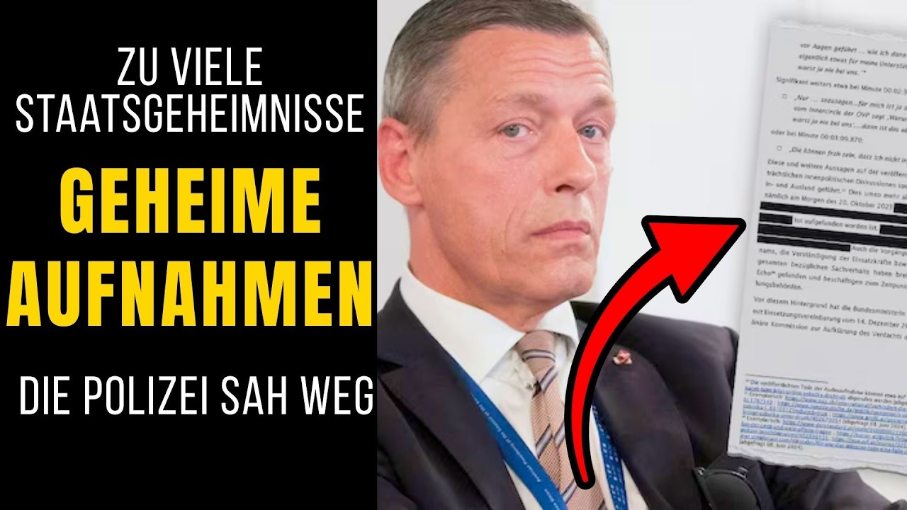 Christian Pilnacek: Die letzte Tonbandaufnahme – Wer wollte ihn zum Schweigen bringen?