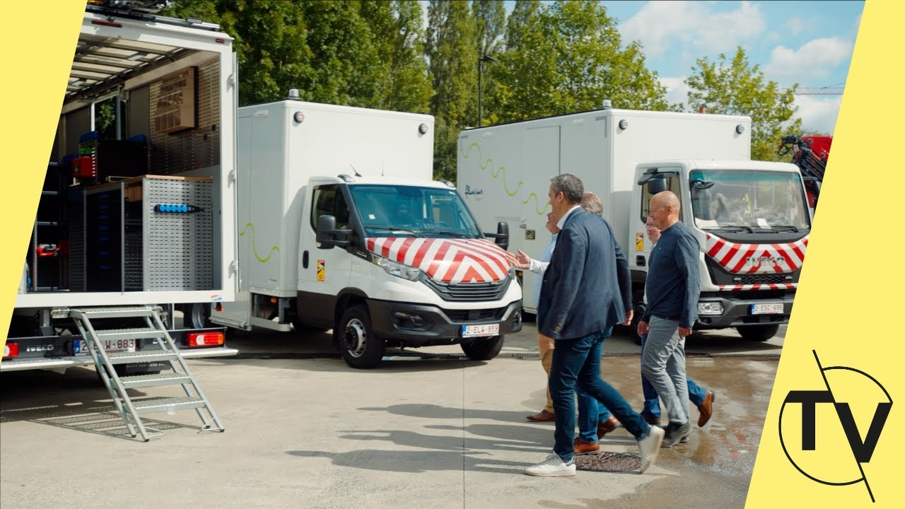 Het 'zwaardere' wagenpark van Fluvius - BOUW.TV 28