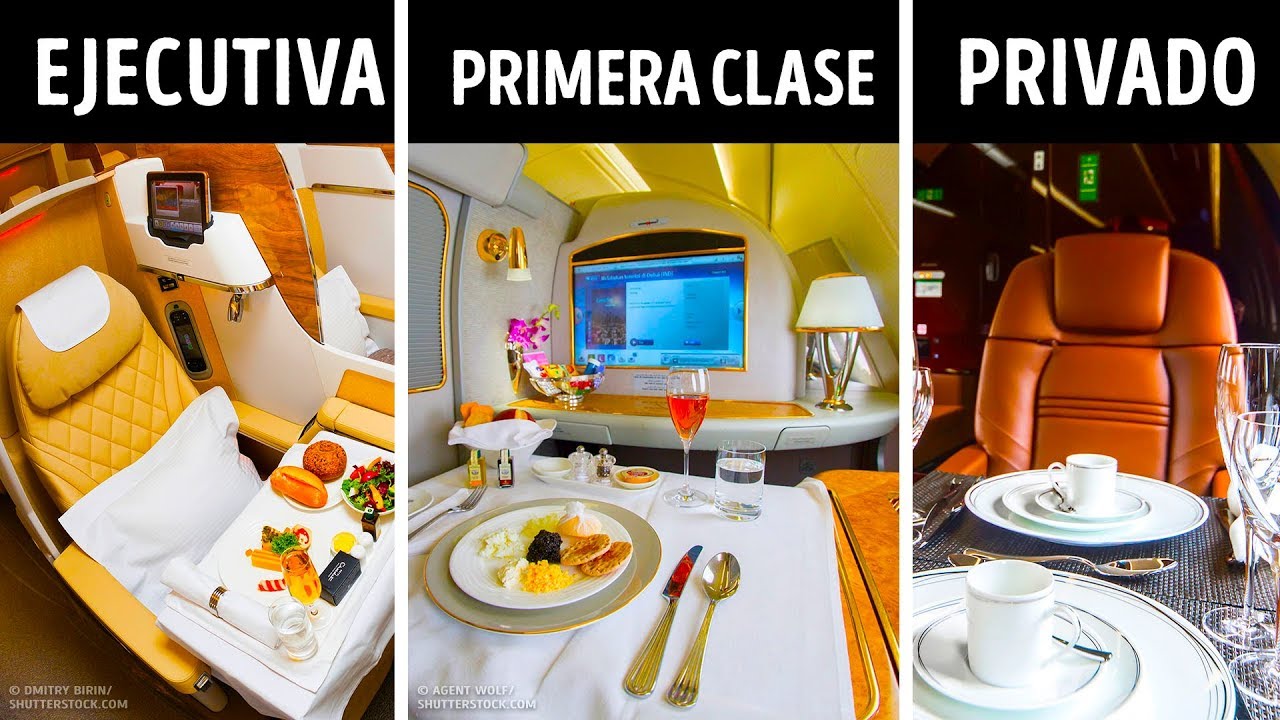Primera clase vs. Clase Ejecutiva: ¿Cuál es la diferencia principal?