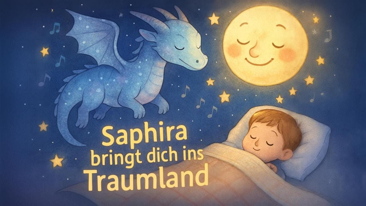 Magisches Schlaflied 🌙 Saphira der Traumdrache &ndash; sanft & beruhigend f&uuml;r Kinder 💤