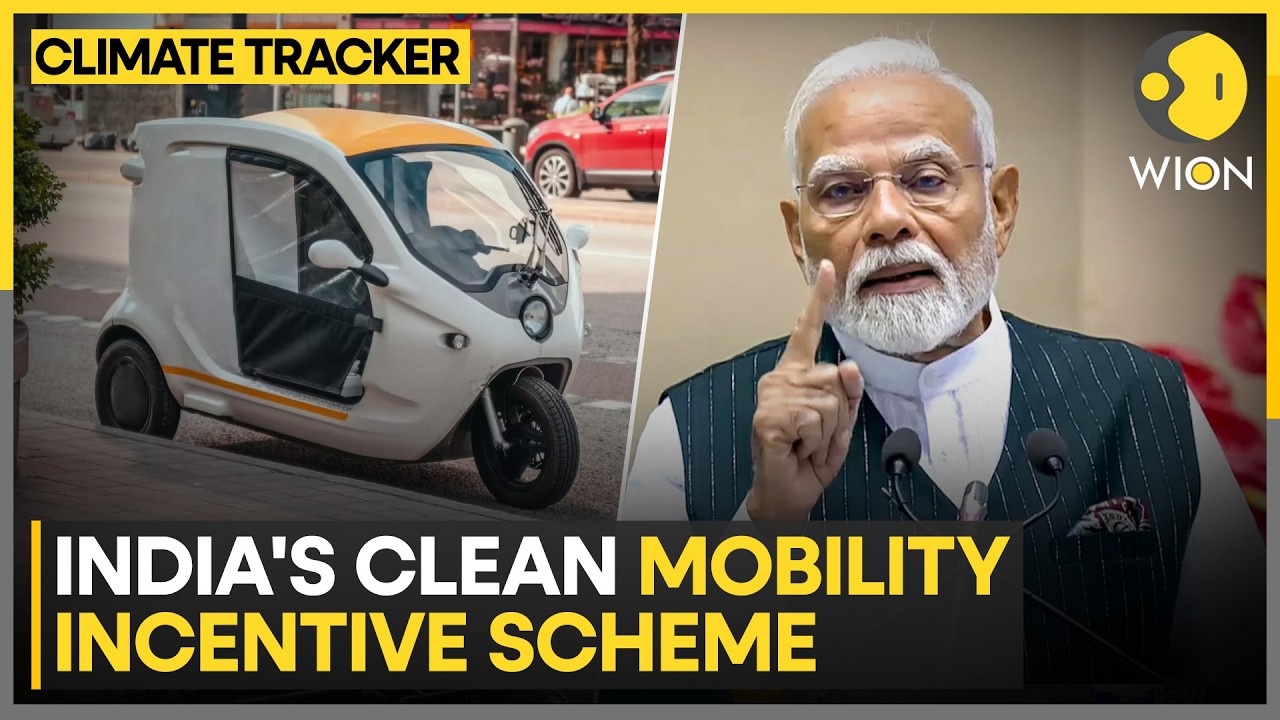 India's Clean Mobility Incentive Scheme; Centre Rolls Out Clean Transport Incentives | WION