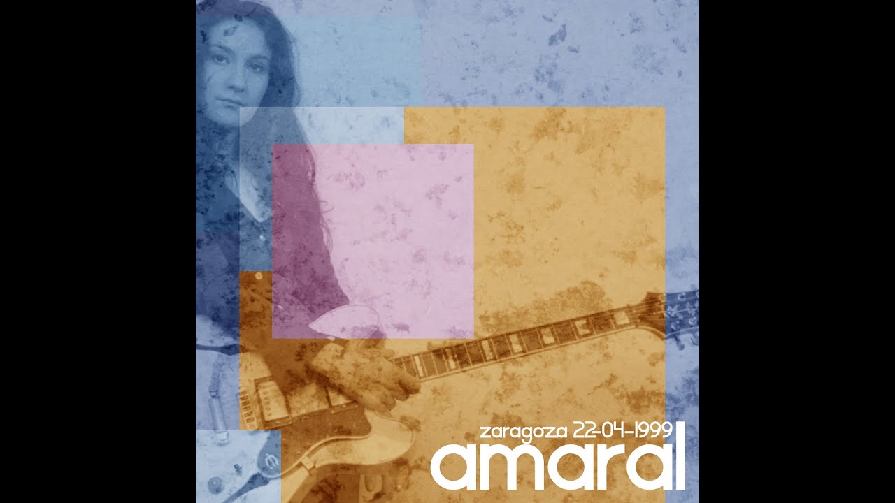 Amaral En Directo Festival Grupos Aragón Pabellón Príncipe Felipe de Zaragoza 22 abril 1999