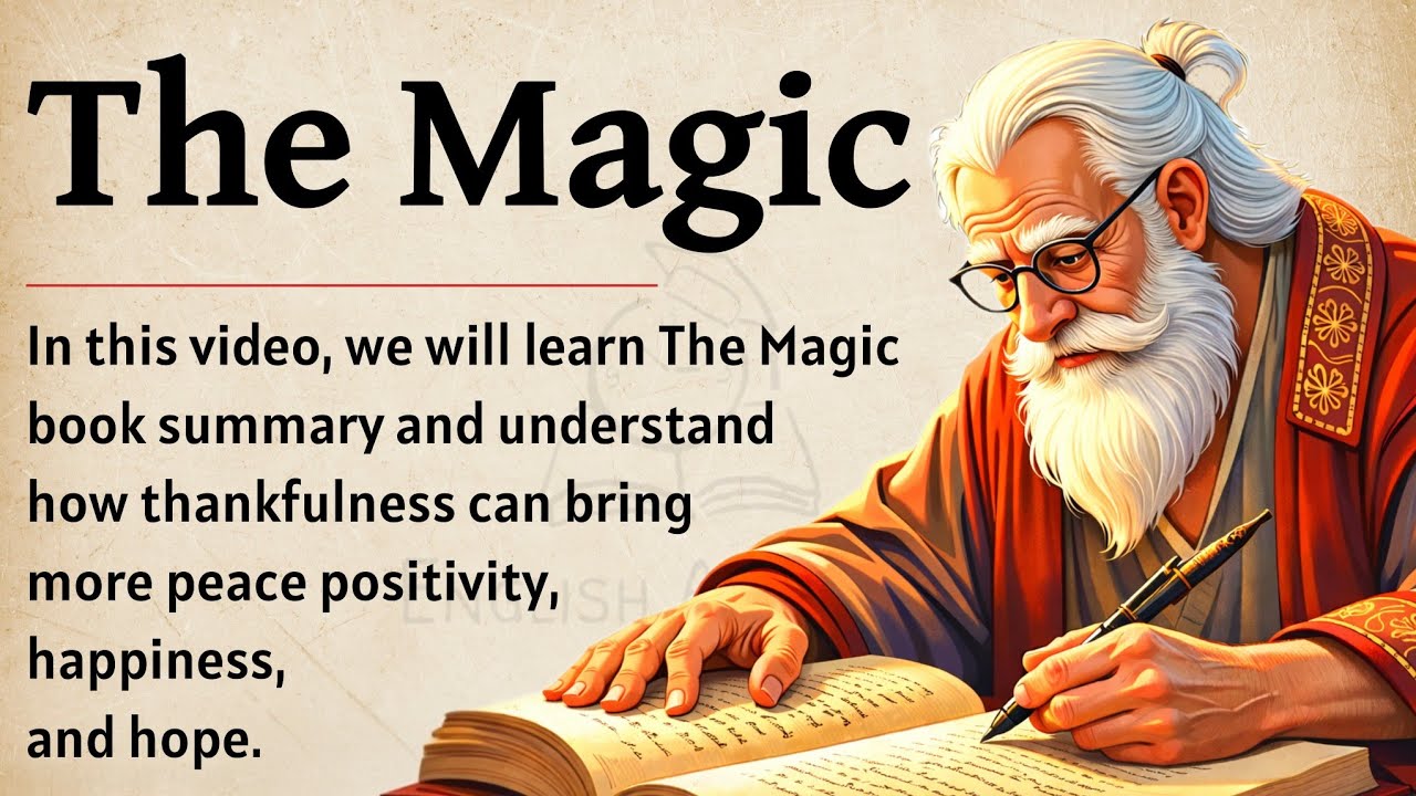 The Magic Book Summary | The Power Of Gratitude To Change Your Life | Learn English Every Day 