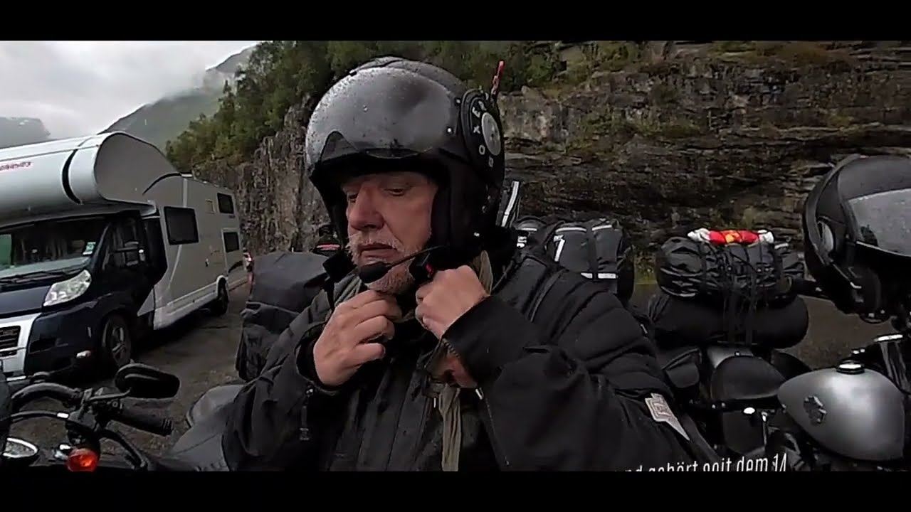 Is along Road  Skandinavien Tour 2025  Tag 13 -Von Åndalsnes nach Høvringen-