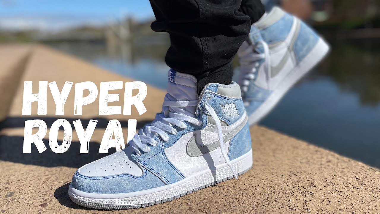 Они действительно настолько хороши? Обзор Jordan 1 Hyper Royal и On Foot