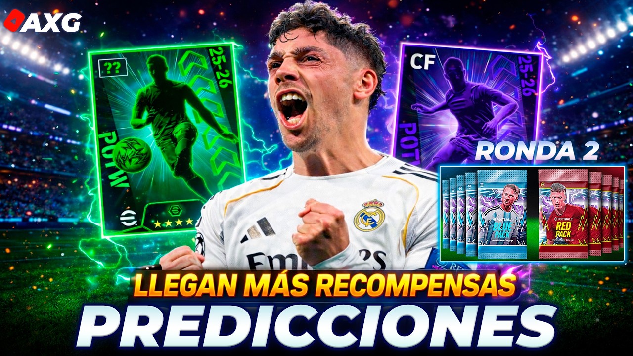 🎁 NUEVA RONDA Show Time PACK 🎁 POTW Champions League 📝 Predicciones PRE Mantenimiento eFootball ✅