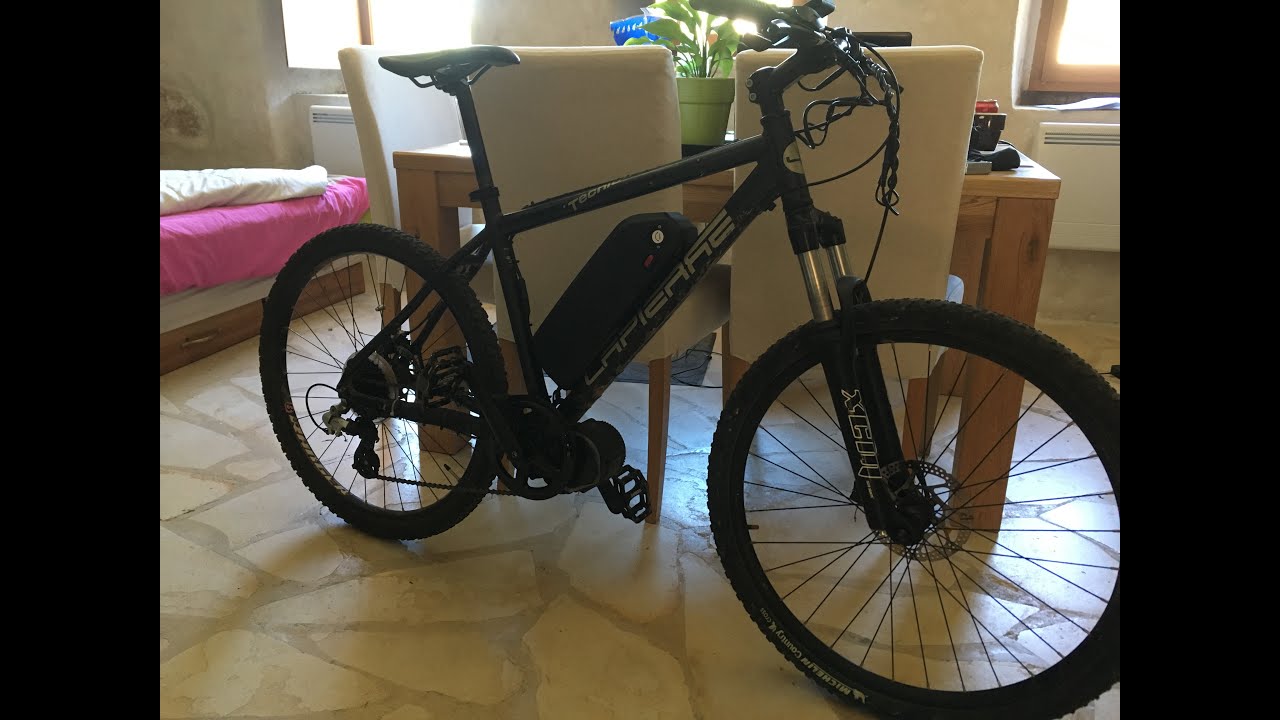 VAE Bafang 500w 48v bbs02 sur vieux vtt lapierre