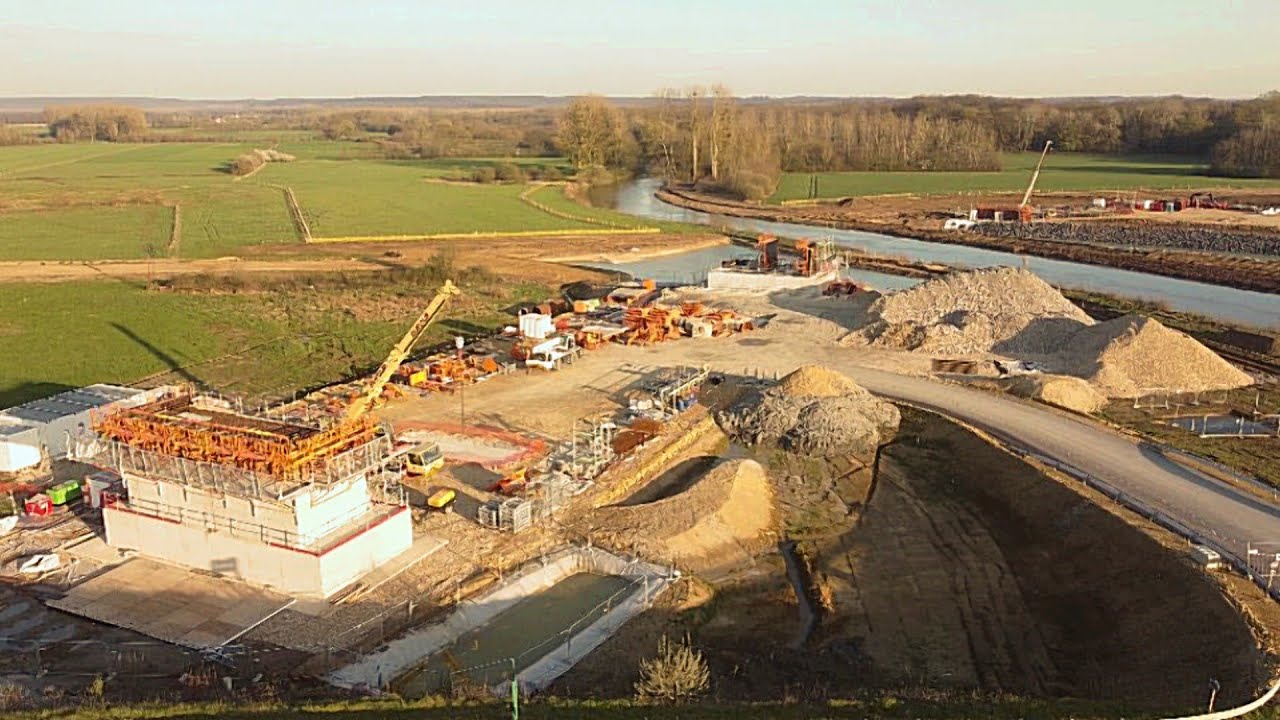 Mavic Mini - Canal Seine Nord Europe - Avril2023