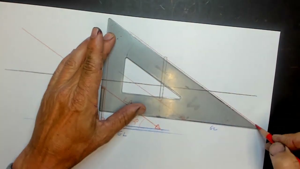 92. Perspective Drawing: Parallel Light Part 1
