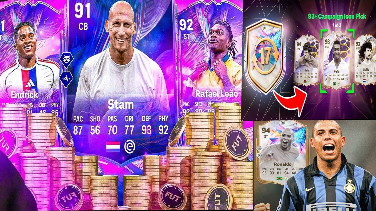 BEST FANTASY FC FUT CHAMPS REWARDS | 93+ CAMPAIGN ICON PICK FC 26 ULTIMATE TEAM