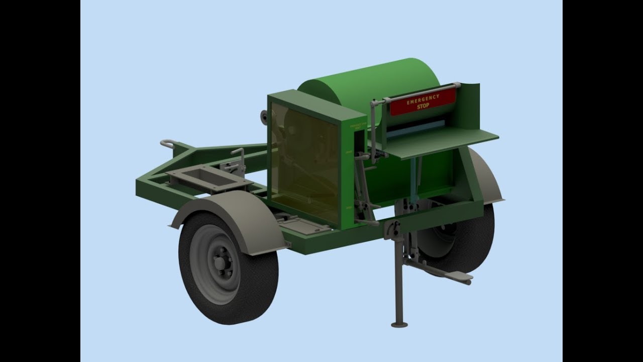Sisal Decorticating Machine